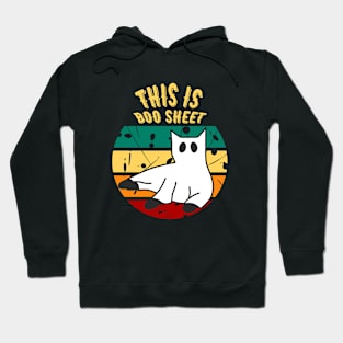 This Is Boo Sheet cat Hoodie